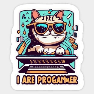 I Are Programmer Sticker